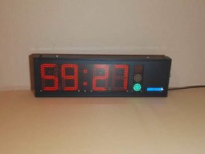 Timer digit 12cm et 3 cercles lumineux