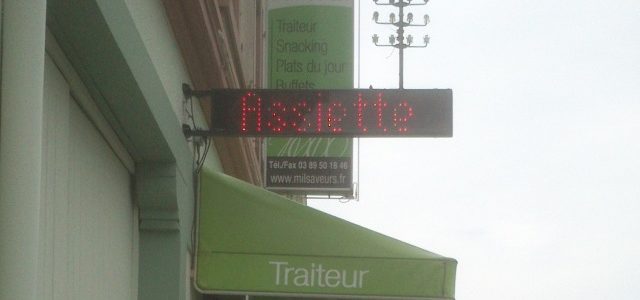 Journal lumineux Rouge