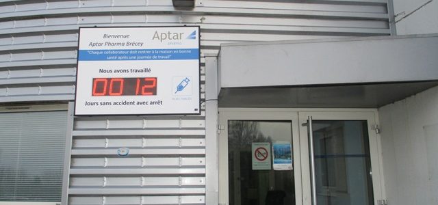 Panneau d’affichage sécurité