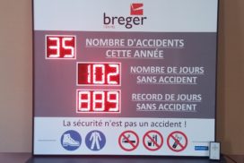 Breger Centre - 8 digit de 12cm de haut