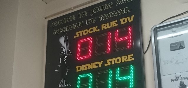 Afficheur du Nombre de Jours  sans Accident de Travail