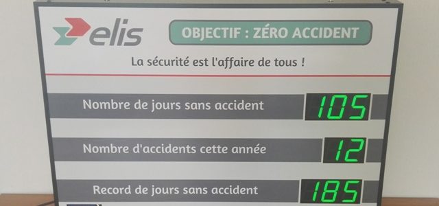 Panneau d’affichage sécurité