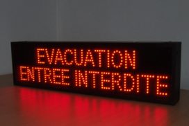 Evacuation Entrée Interdite