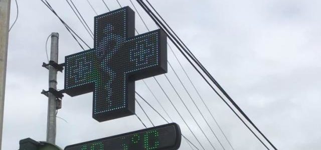Croix de Pharmacie LED RGB25