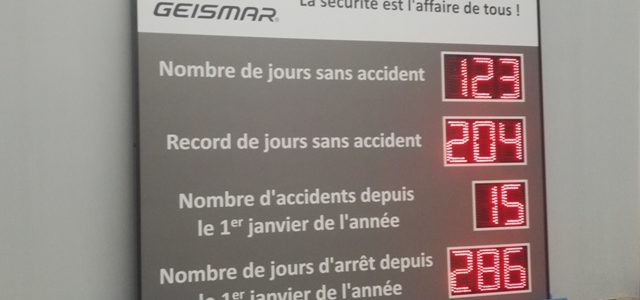 Affichage des Accidents