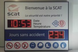 Affichage des accidents