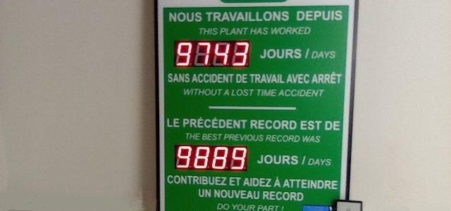 Accidents du travail