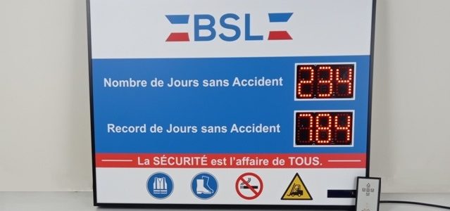 Affichage des accidents
