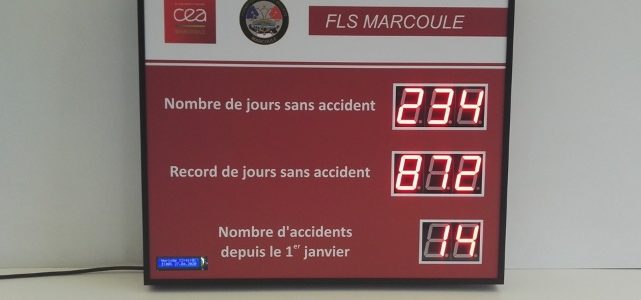 Affichage des accidents au travail