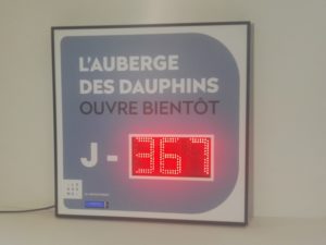 Compte à rebours LED