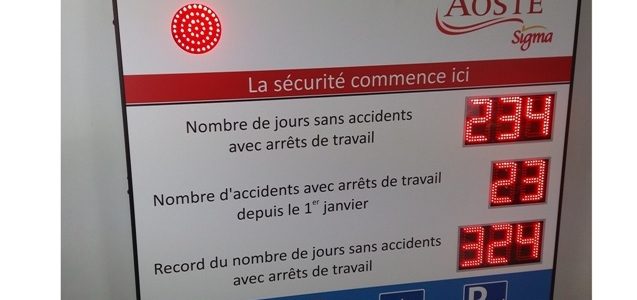 Panneau sécurité