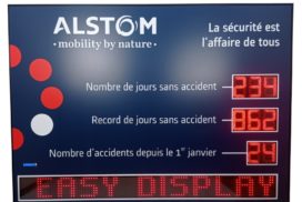 Panneau Alstom