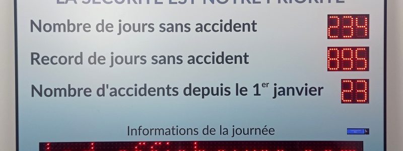 Résultats sécurité