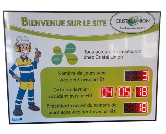 Résultats accidents au travail