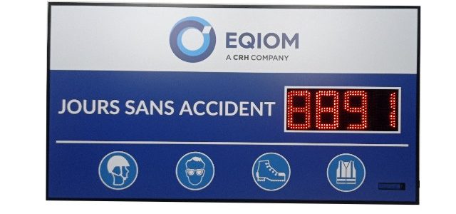 Panneau accident du travail