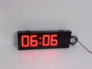 Décompte Heures et Minutes en chiffres de 12cm de hauteur