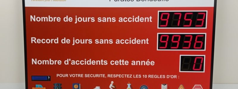 Résultats sécurité