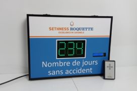Sethness Roquette - Chiffres digitaux de 8cm verts