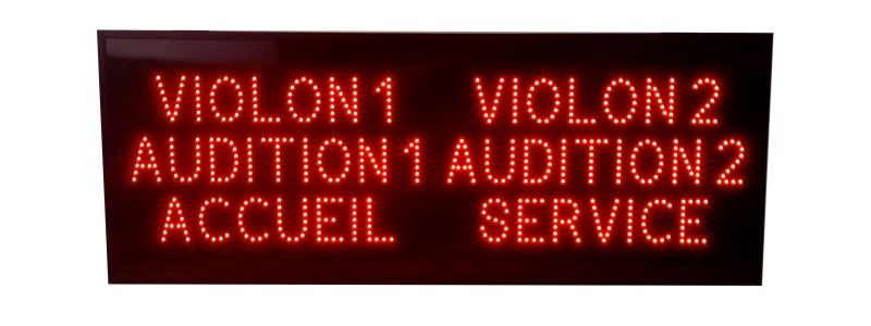 Violon 1 / Audition 1 / Accueil