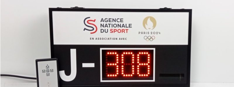 Panneau de décompte des jours CAR8-3
