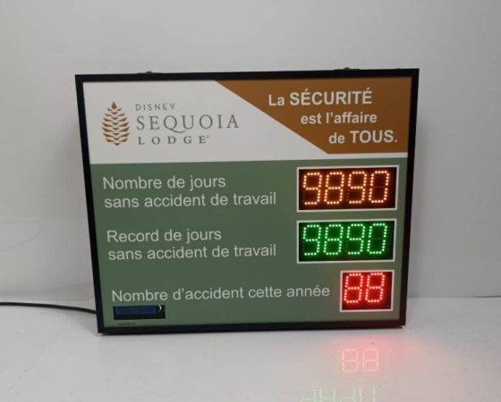 Nombre de jours sans accident