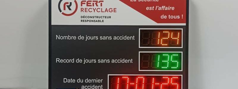 Affichage des accidents du travail