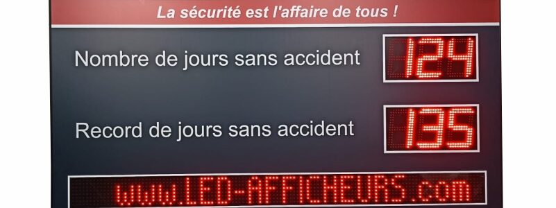 Nombre de jours sans accident