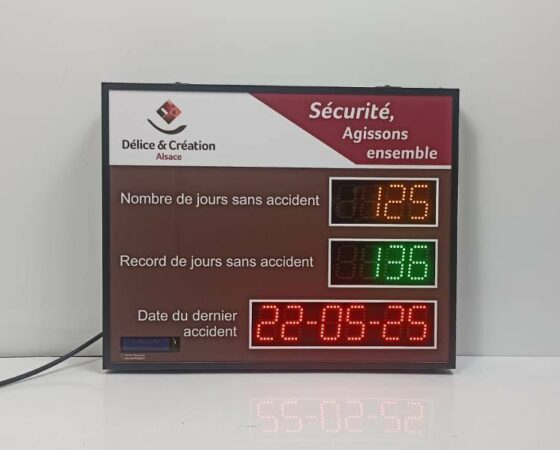 Nombre de jours sans accident