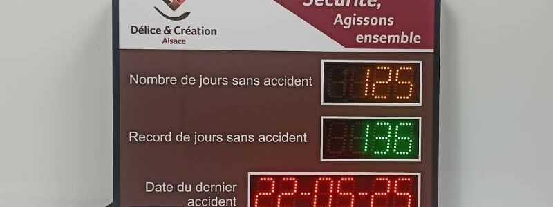 Nombre de jours sans accident