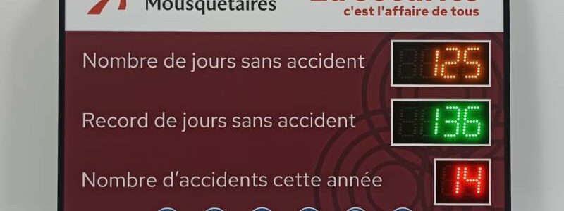 Accidents au travail