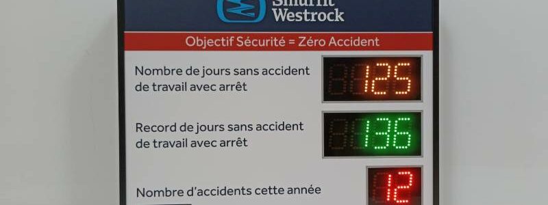 Affichage accident du travail