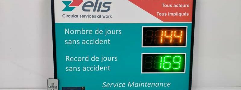Résultats accidents au travail