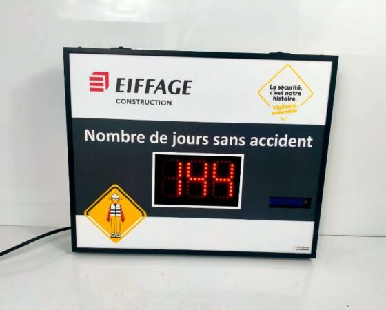 Affichage des accidents au travail