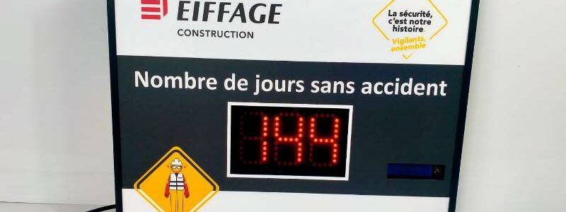 Affichage des accidents au travail