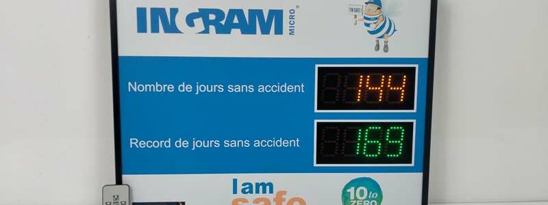 Résultats accidents au travail