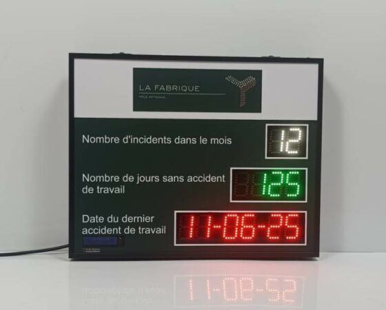 Résultats accidents au travail