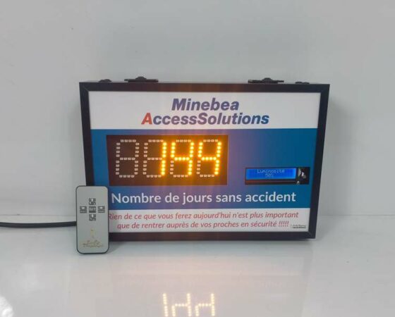 Affichage spécial accidents du travail