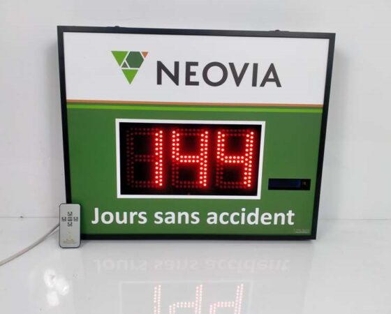 Panneau d’affichage accident du travail