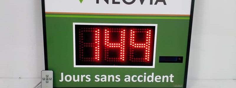 Panneau d’affichage accident du travail