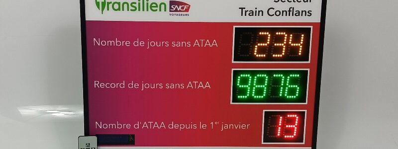 Panneau affichage sécurité