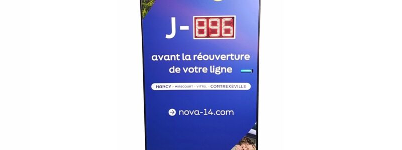 Totem intérieur de décompte jours