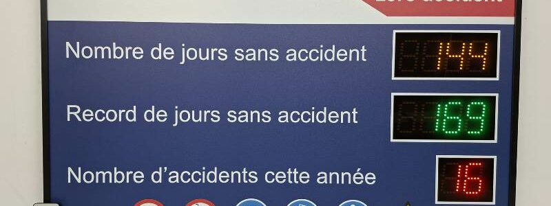 Panneau accident