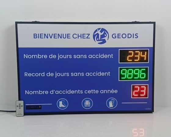 Affichage accident du travail
