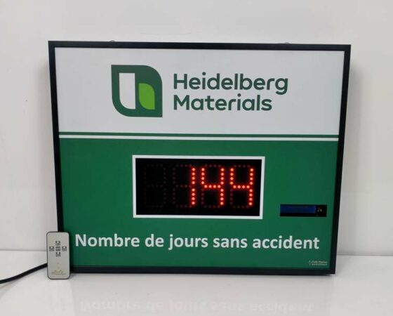 Nombre de jours sans accident