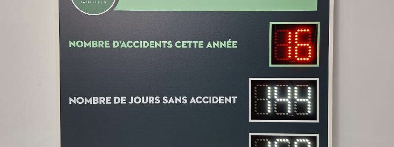 Panneau accident