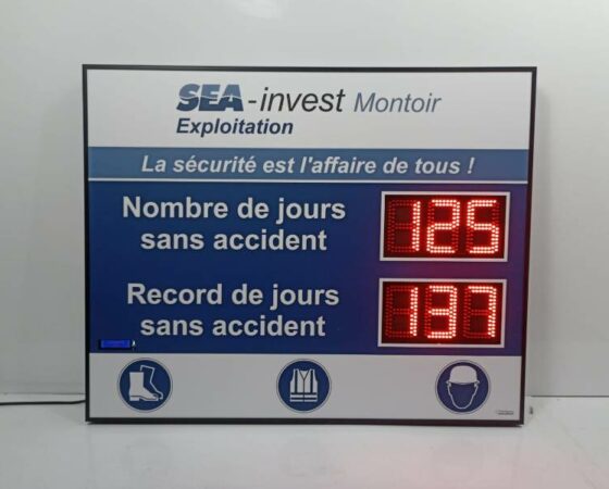 Panneau sécurité