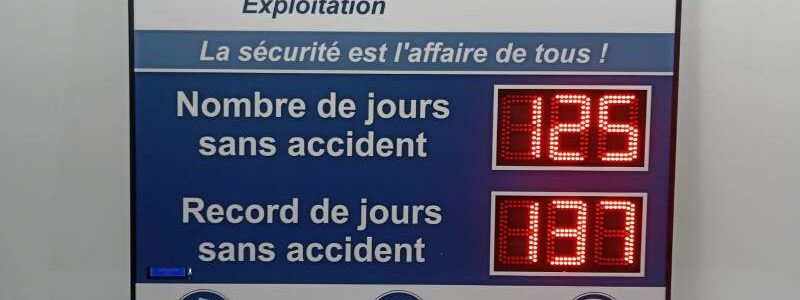 Panneau sécurité