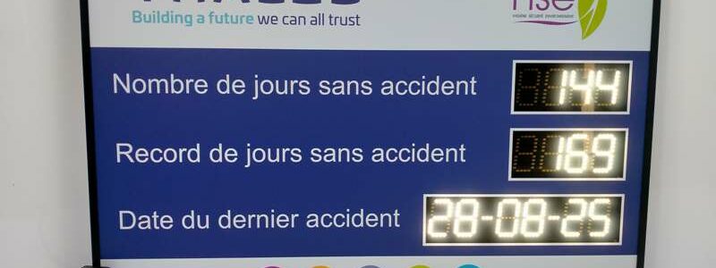Panneau accident