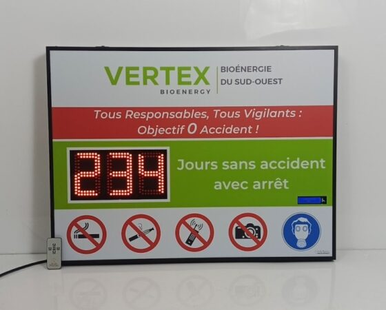 Panneau sécurité