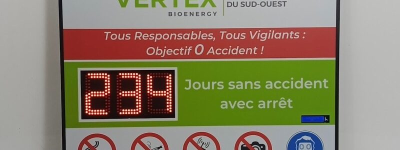 Panneau sécurité